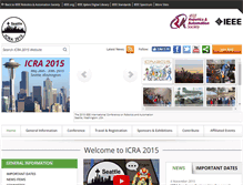 Tablet Screenshot of icra2015.org